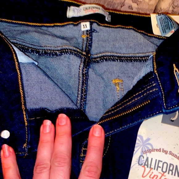 NWT‼️‼️ WOMENS 11/12 CALIFORNIA VINTAGE JEANS - Picture 2 of 4